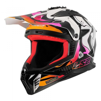 LS2 MX708 FAST 2 WASH WHITE